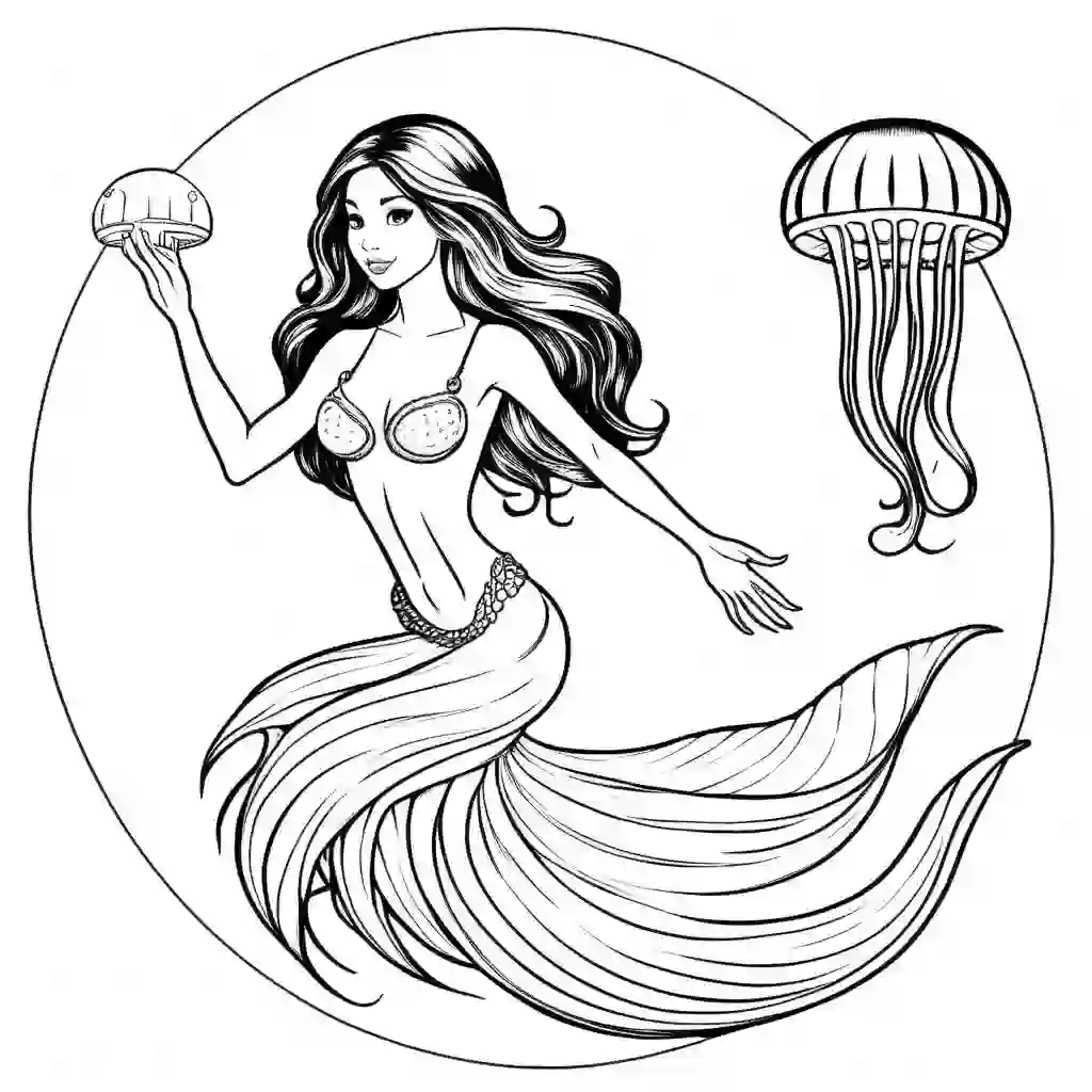 Mermaids_Mermaid with a Jellyfish_3474_.webp
